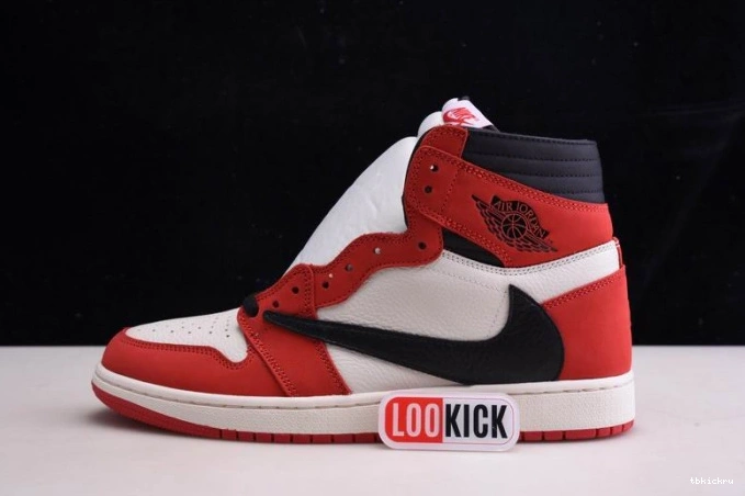 Reps TBK RETRO - AIR JORDAN HIGH 100(RED) X 1 SCOTT CD4487 TRAVIS OG 0701